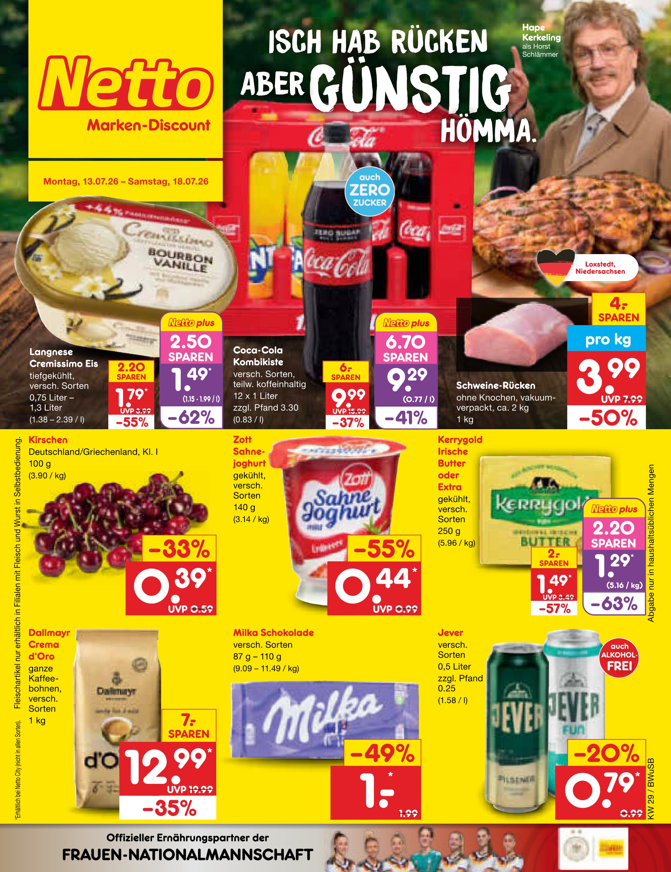 Netto Marken-Discount Prospekt für Calden: Aktuelle Angebote, 73 Seiten, 13.07.2026 - 18.07.2026